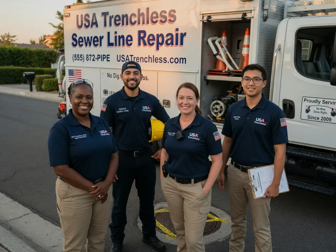 Sewer Line Repair company in Del City, OK
